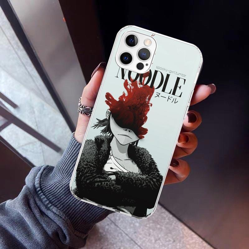 Аниме чехол Gorillaz для Apple iPhone 17 Air 16 16E 15 14 Plus 13 Mini 12 11 Pro Max 7 8 + SE 2020 Мягкий чехол Fundas 16 15
