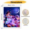 Disney DIY Oil Painting Art Painting Kit Princess Jasmine Tiger Home Wall Decor Handmade Gift For Room Bedroom Living Decor Aesthetic 123