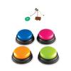 Recording Sound Button Small Size Easy Carry Voice for Kids Interactive Toy Answering Buttons Orange+Pink+Blue+Green Noise Maker