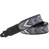 Straps 5cm Arrow Black RightOn! Guitar/Bass Strap, Wide, 90-150cm,