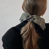 Be Dullst Paisley Ribbon Hair Scrunchie_2color