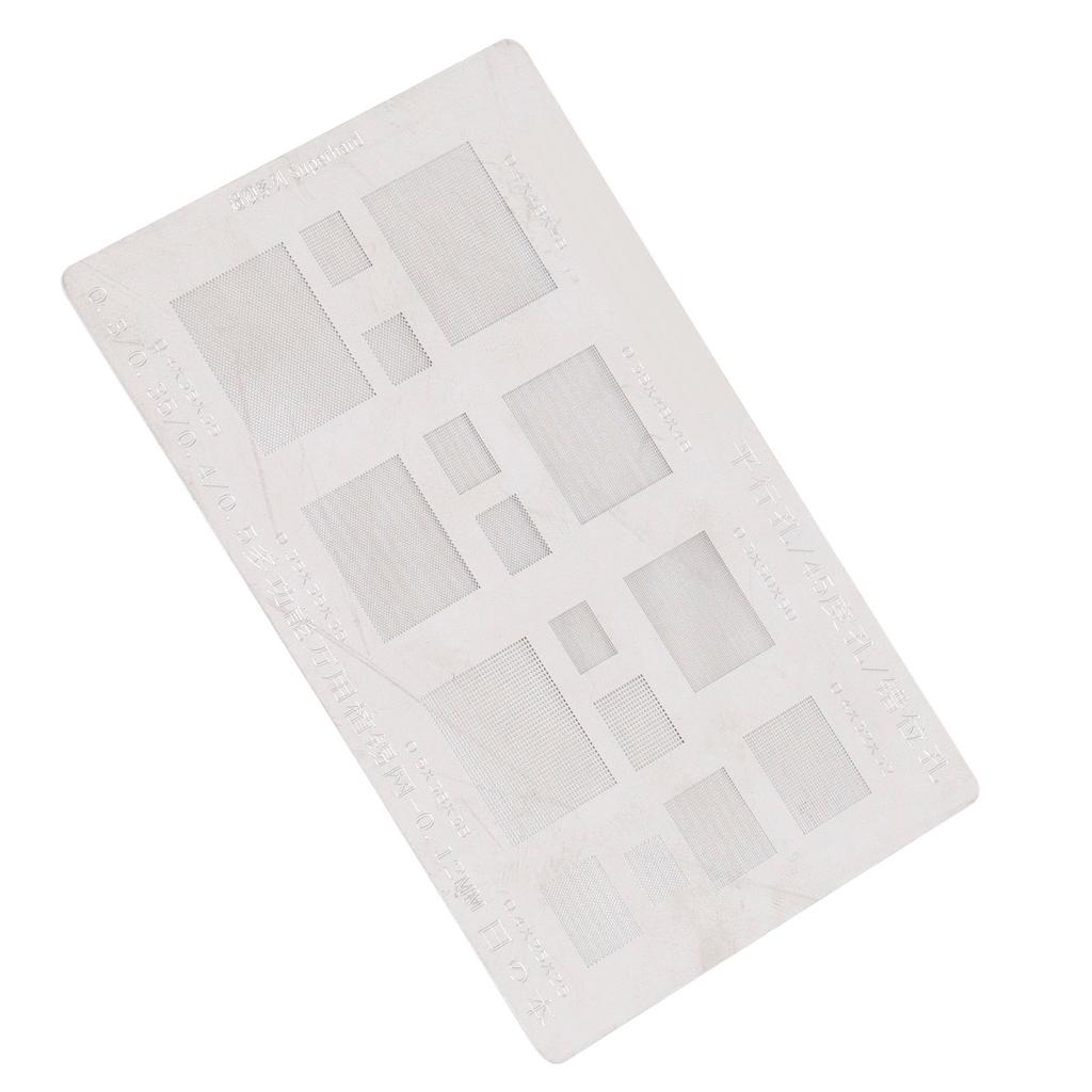 Универсальный трафарет для реболлинга BGA Многофункциональная оловянная сетка Шаблон для пайки для BGA микросхем телефона