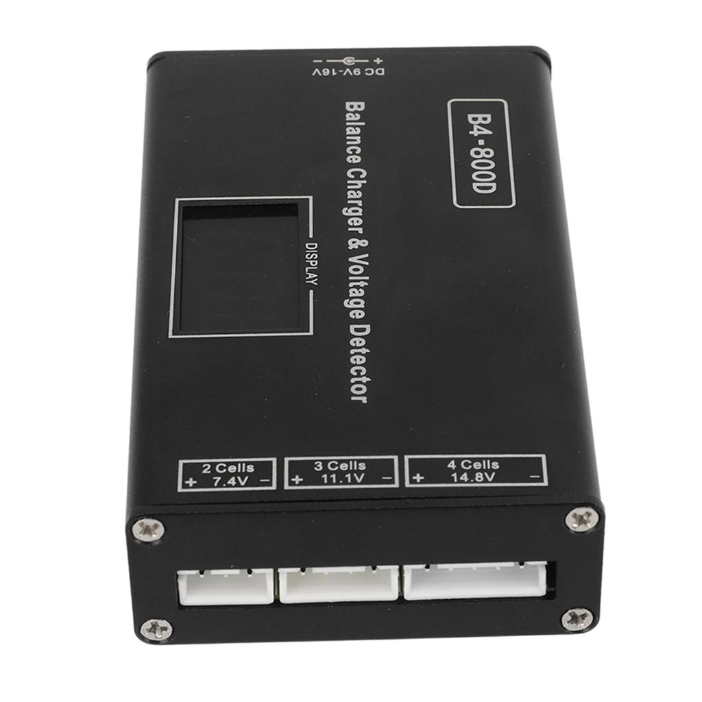 Battery Lithium Lipo Balance Charger Aluminum Alloy Battery Balance Charger with Voltage Display