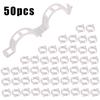 500/50 шт. Клипсы для поддержки растений Многоразовые пластиковые соединители Зажим для фиксации лозы Клипса для помидоров винограда овощных растений Держатель Пряжка Садовый инструмент