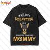 Miniature Pinscher Min Pin Mom Dog Mommy Vintage Oversized T-Shirt BKDB
