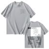 Hot Rapper Beele New Album Borondo Double Sided Print Graphics Merch 2026 Men Short Sleeve   top Harajuku Casual Cozy Tshrit