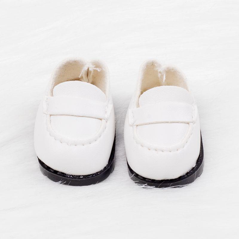 10CM Cotton Doll Shoes: Labubu's Macaron Leather Shoes