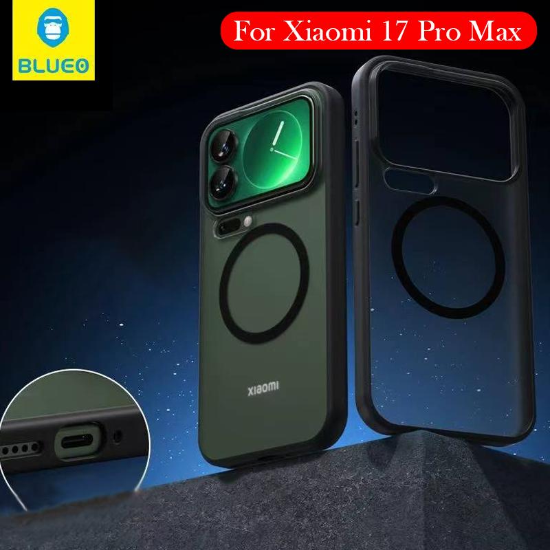 Blueo Case For Xiaomi 17 Pro Max Matte Back Cover Case for XIAOMI 17 PRO MAX