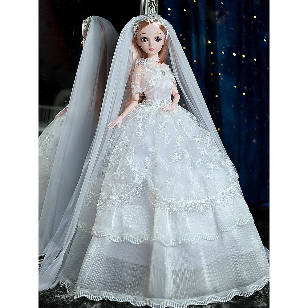 Большая кукла для переодевания 80 см, принцесса, игра в домик, игрушка для девочки, праздничный подарок на день рождения, подарочный набор, подарочная коробка