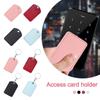 With Keychain Access Control Card Cover Case Useful Badge Card Holders For Airtag