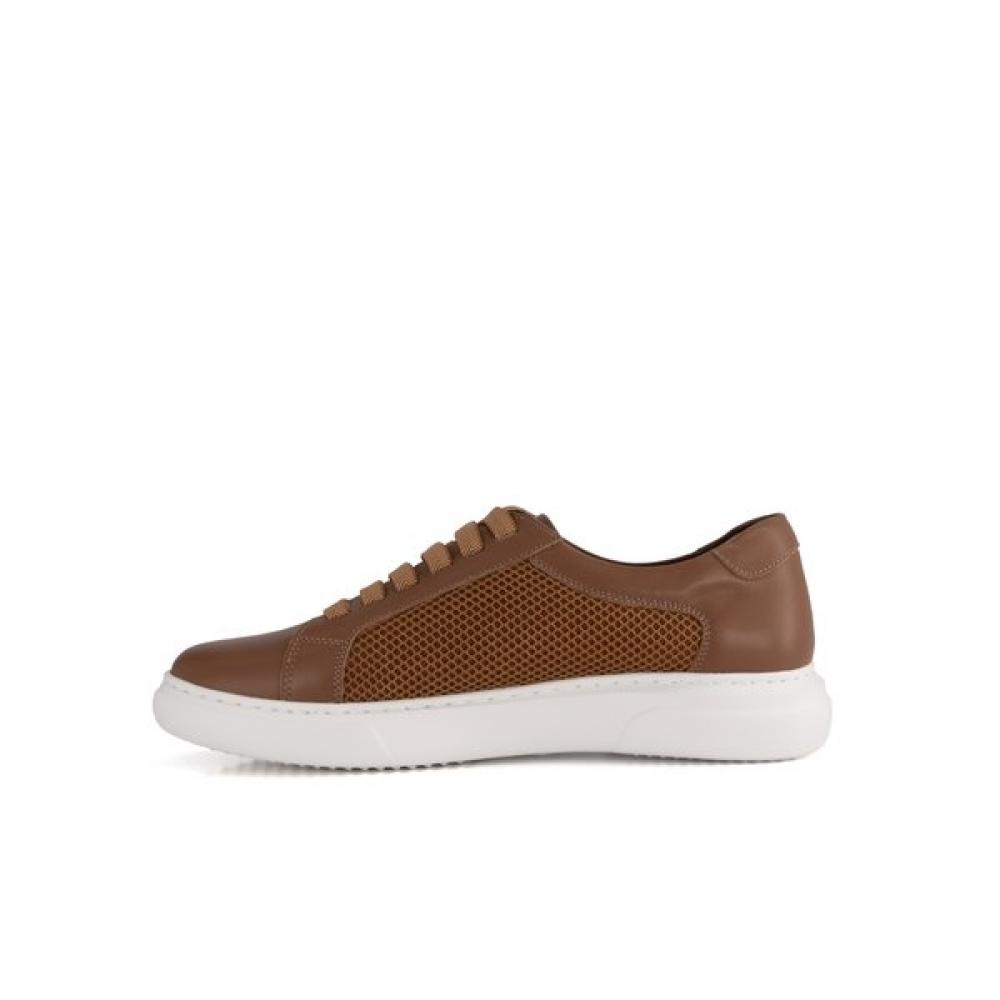 Vainer Men S Comfort Punching Summer SneakerS Dark Brown 1g840v1cc
