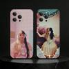Чехол для телефона с изображением певицы Мелани Мартинес Для iPhone 17,16,15,14,13,12,11 Plus,Pro Max,SE4 Мягкий силиконовый черный чехол