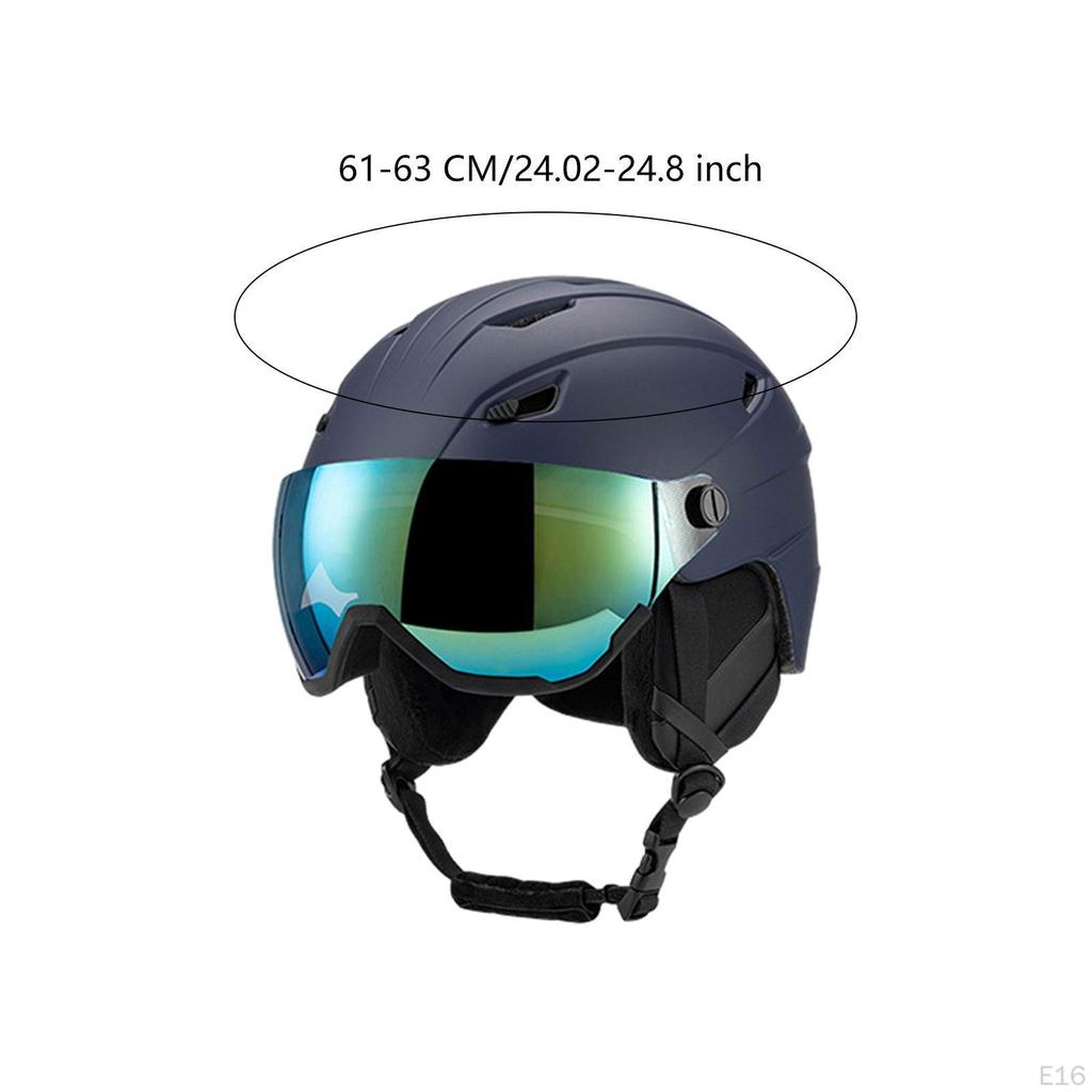 Головной убор для зимних видов спорта и катания на скейтборде с очками, закрывающими уши