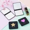 Складное зеркало для макияжа, мини-квадратное зеркало для макияжа, портативные ручные зеркала