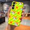 Чехол для телефона с Хэмтаро Хомяком для Samsung S23 Ultra S24 S22 S20 Fe S21 Plus Galaxy A54 A34 A24 A53 A13 A16 Задняя крышка