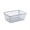 Leecroft 30cm Handy Basket Silver 30 X 20 X 10cm