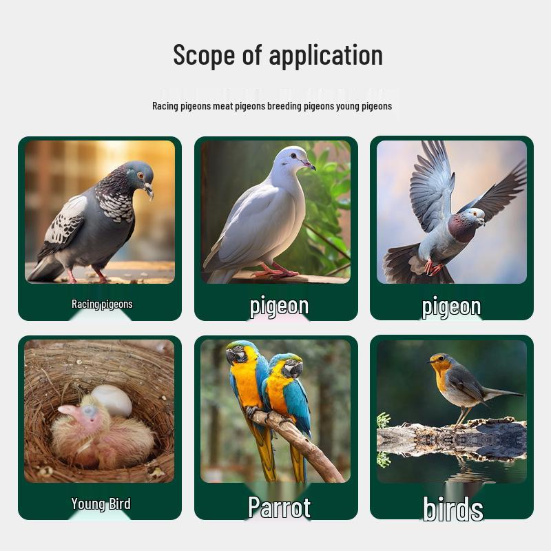 Порошок от трихомоноза для гоночных и мясных голубей, попугаев