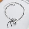 Chain Bracelet 925 Sterling Silver Fashion Accessory Heart