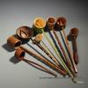Бамбуковый Корень Длинная Ручка Совок для Чая и Половник для Вина - Японский Разделитель Чайных Листьев и Черпак для Воды