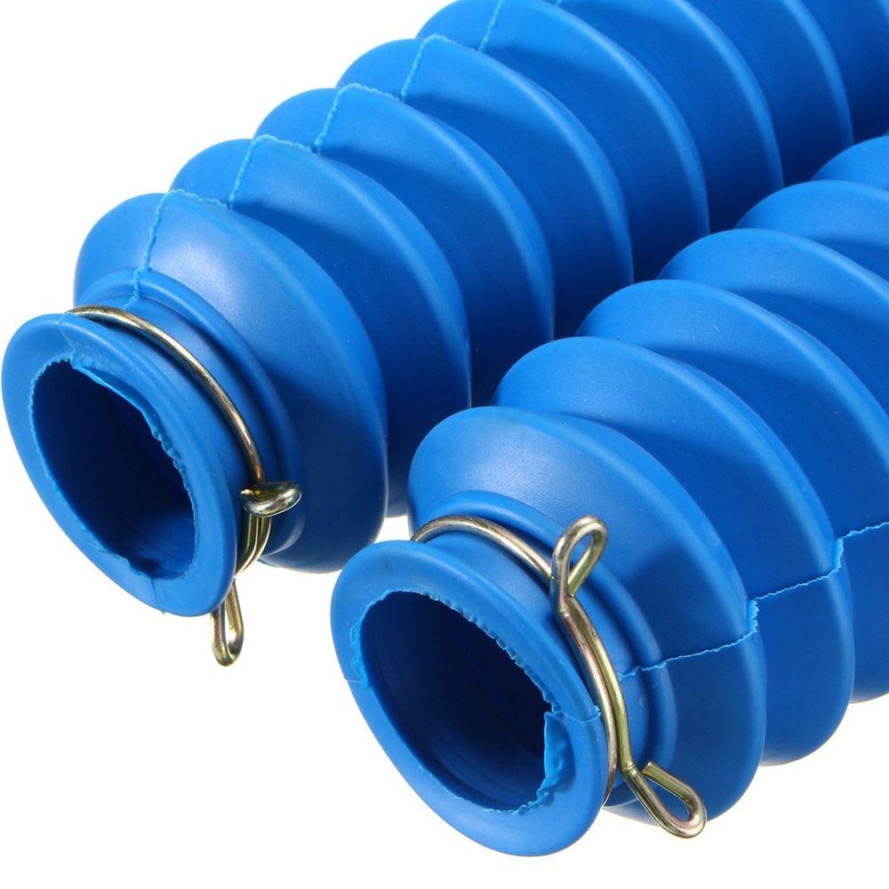 1Pair Fashion Universal New Front Fork Cover Motorcycle Rubber Protector Gaiters Boots Case