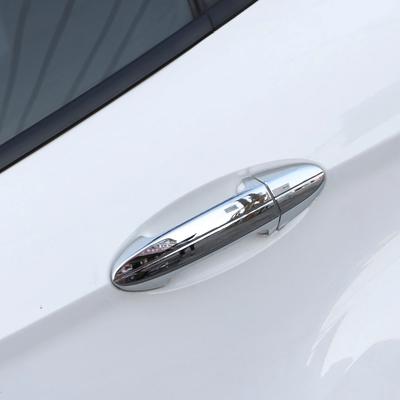 Для Ford Fiesta 2009 - 2013 Ecosport 2013-2017 Накладки на ручки дверей Наклейки Декоративная накладка Аксессуары для стайлинга автомобиля