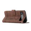 Anti-Fingerprint Matte Leather Wallet Case for Moto LG Nokia Sony Card Holder Flip Cover for Google OPPO OnePlus VIVO Handstrap Phone Case
