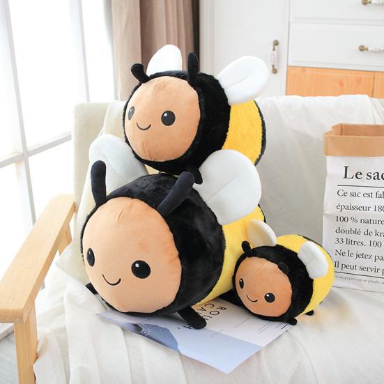 Creative Sleep Pillow Photo Props Ladybugs Plush Doll Cartoon Bee Animal Toy Birthday Gift
