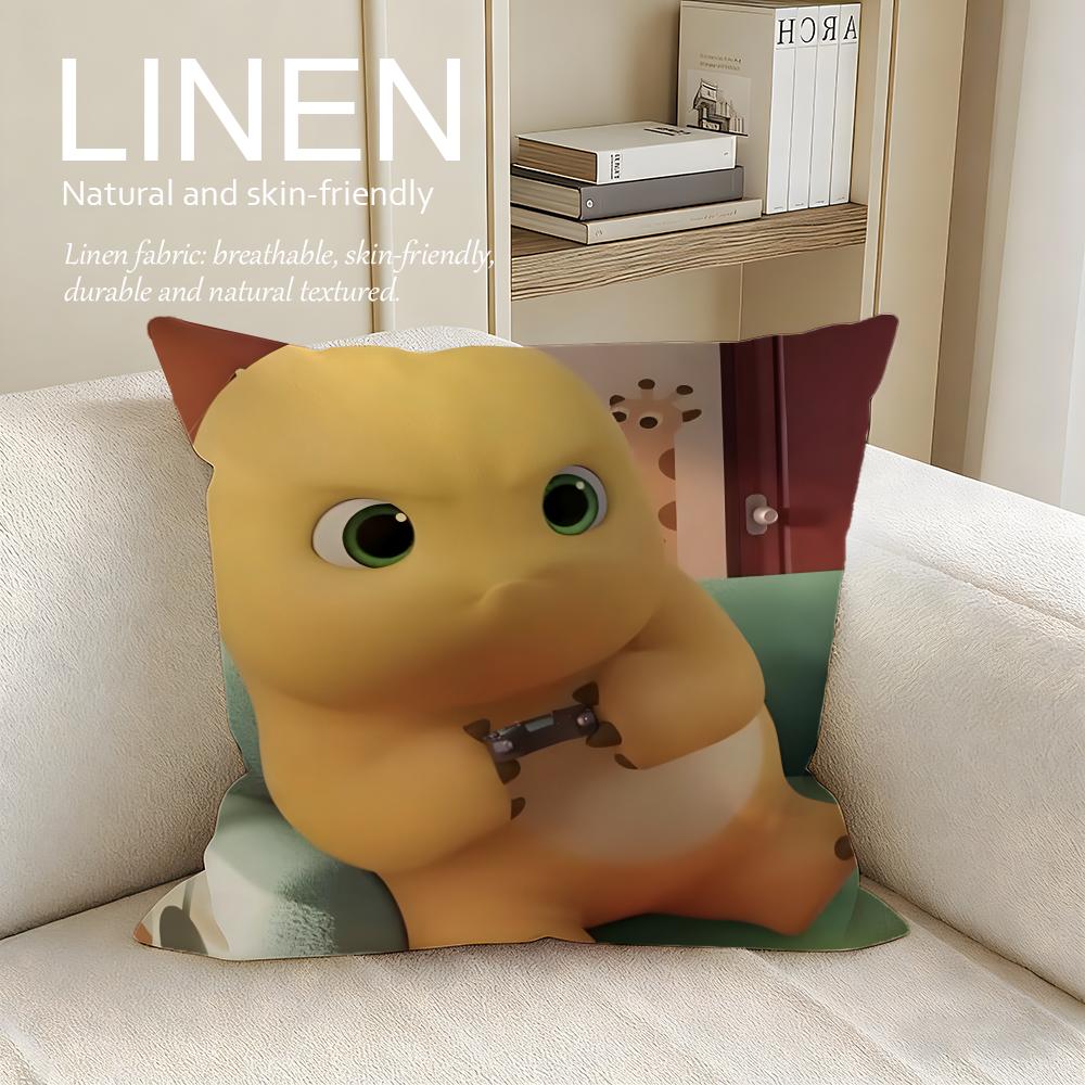 Cute Nailoong Cushion Cover Pillowcase Set Pcs x x Breathable Washable Sofa Cushion Cover