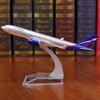 Забавная модель самолета A330, литая под давлением, модель самолета 16 см с базовым образованием, детские игрушки