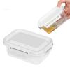 6pcs Prevent Odor Transfer Fresh-keeping Box Transaparent Food Container  Refrigerator