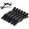 6Pcs/Lot Alligator Hair Clip Hairdressing Clamps Plastic Hair Claw Salon Styling Hairpins