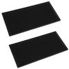 AllBright Bar Mat, Counter, Glass Mat, Bartender, Kitchen, Restaurant, Drainer, Set of 2 (15cm X 30cm)