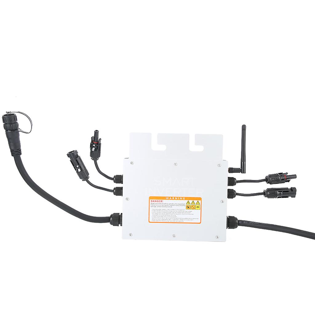 SG600MD 120V 230V 700W Микроинвертор для солнечных панелей Водонепроницаемый Сетевой инвертор 2.4G Связь