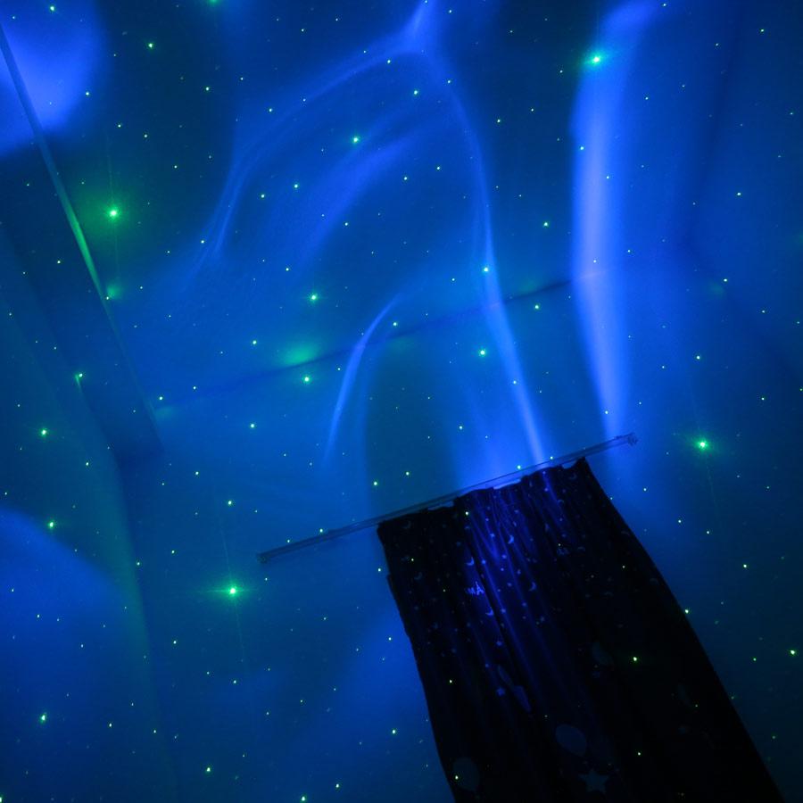 ESHINY RGB LED Aurora Night Star Sky Light Лазерный проектор Дискотека USB Туманность Облако Лампа Украшение Дети Дети Сцена Спальня Свет B222