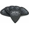 Authentic Ernie Ball Prodigy Picks, Black Standard, 1.5mm, Set of 6 #9199