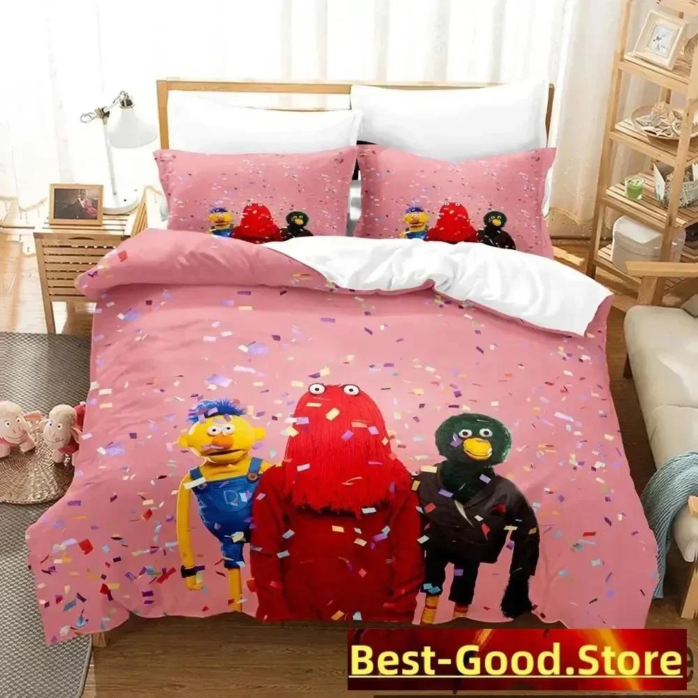 3D Print Dont Hug Me Im Scared Bedding Set Boys Girls Twin Queen King Size Duvet Cover Pillowcase Bed Boys Adult