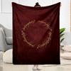 Lord Rings Symbol Blanket Comfortable Perfect for Couch Livingroom Bed All-Season Use Modern Unique Gift for Family and Friends Camping