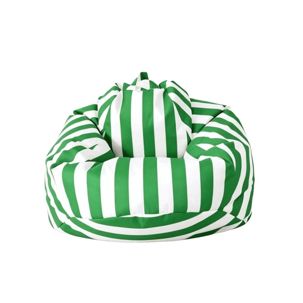 Waterproof Fabric Bean Bag Chair Sun Resistant Floor Cushion Comfortable Lazy Lounger Sofa Garden