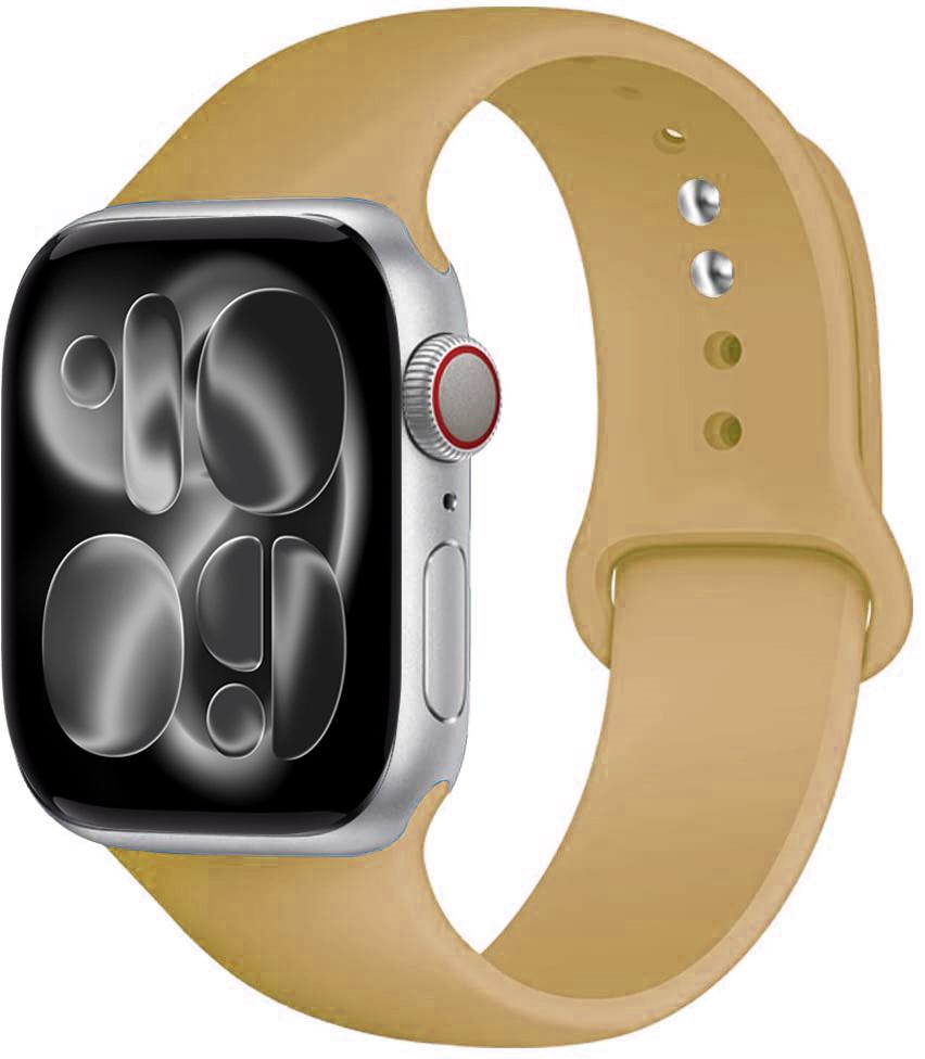 Силиконовый ремешок Для Apple Watch 11 band 44mm 40mm 49mm 45mm 41mm 38 46mm 42mm correa bracelet iWatch series 9 8 7 6 SE ultra 2 3