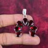 Garnet 925 Solid Sterling Silver Pendant, Handmade Gemstone Pendant Jewelry, Gifts For Wife Brand New Pendant