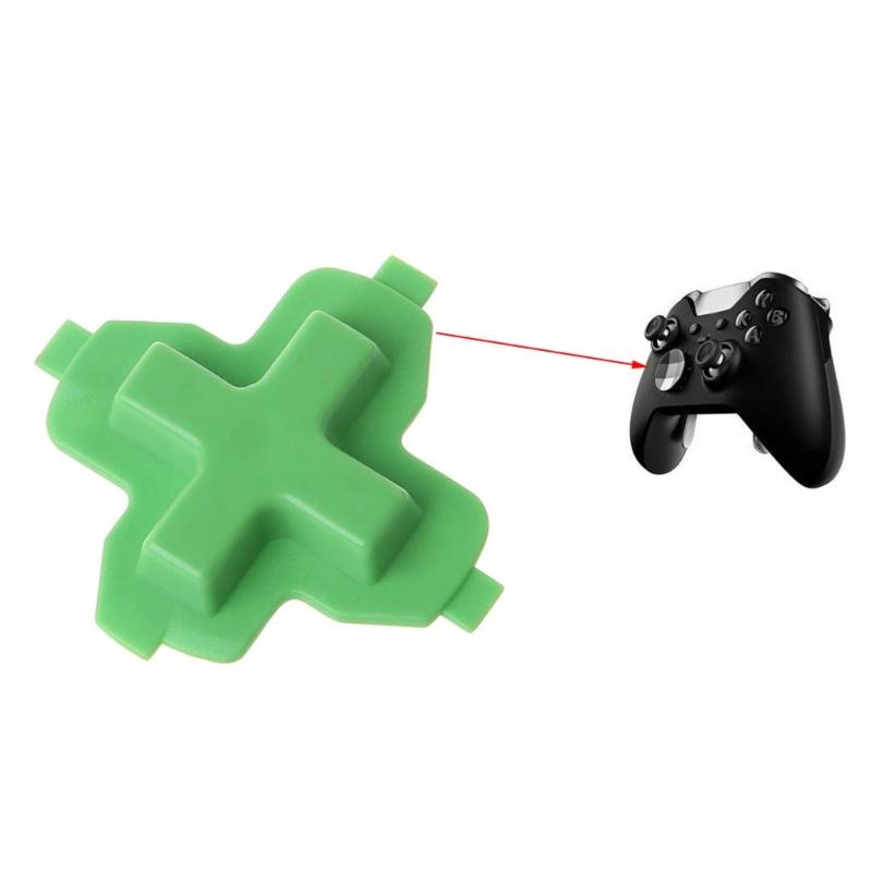 Green Dpad Exclusive Buttons Replacement for Wireless Controller Wear Resistance & Exquisite Workmanship Green Dpads