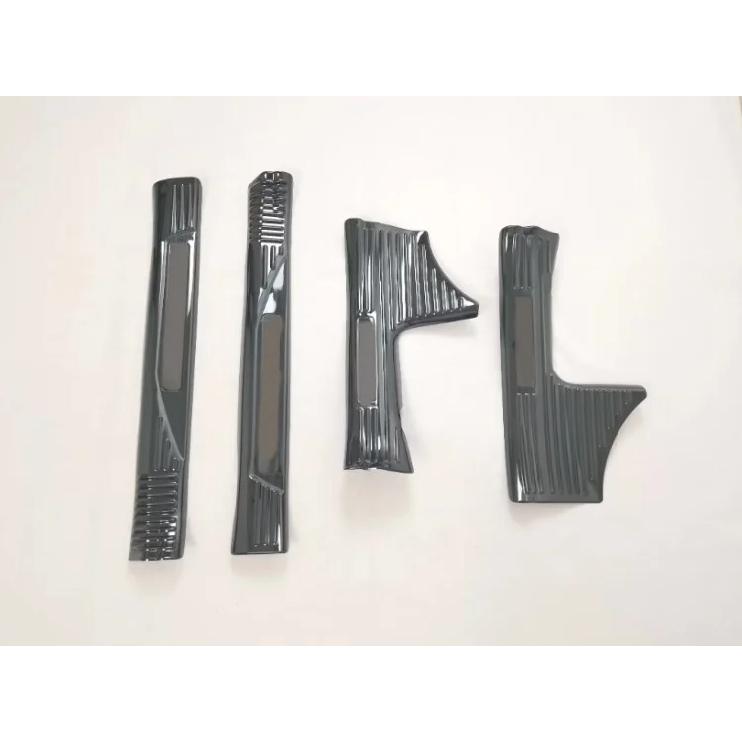 For Lexus NX 250 260 350h 350 F 2022 2023 2024 Stainless Steel Inner Door Sill Scuff Plate Covers Threshold Accessories 4Pcs