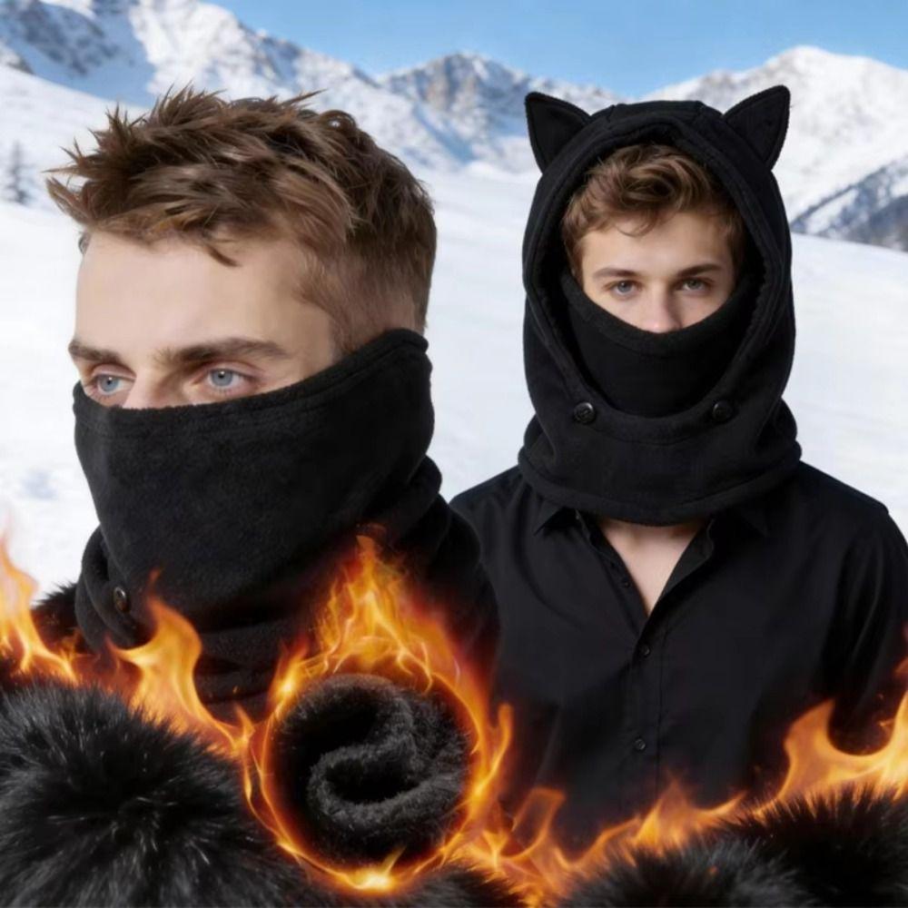 Ear Protection Ski Balaclava Cold Weather Snowboard Hooded Hat Motorcycle Helmet Hat Headgear