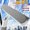 Retractable Window Cleaning Tool: Sprayable Glass Wiper & Dirt Scraper