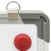 Magnetic Whiteboard White 60 x 40 cm Steel
