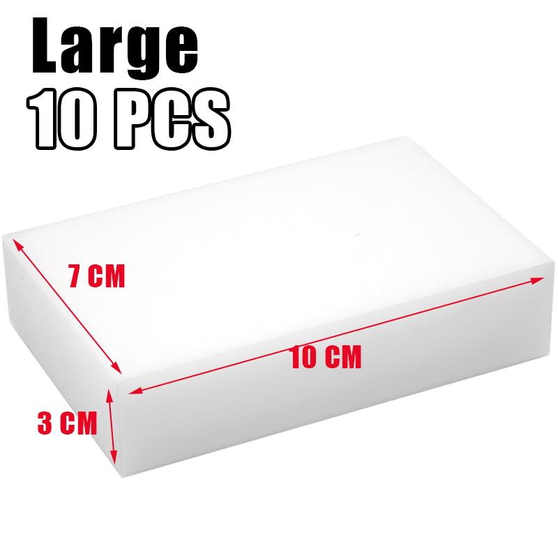 10 шт. Волшебная губка-ластик Меламиновая губка Нано Для автомобиля Кухня Пыль Салфетки Дом Чистый Инструмент для мытья посуды из микрофибры Оптом