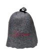 Hat for Sauna and Bath "Kokhana" Natural Felt Grey (SUN-LA-793)