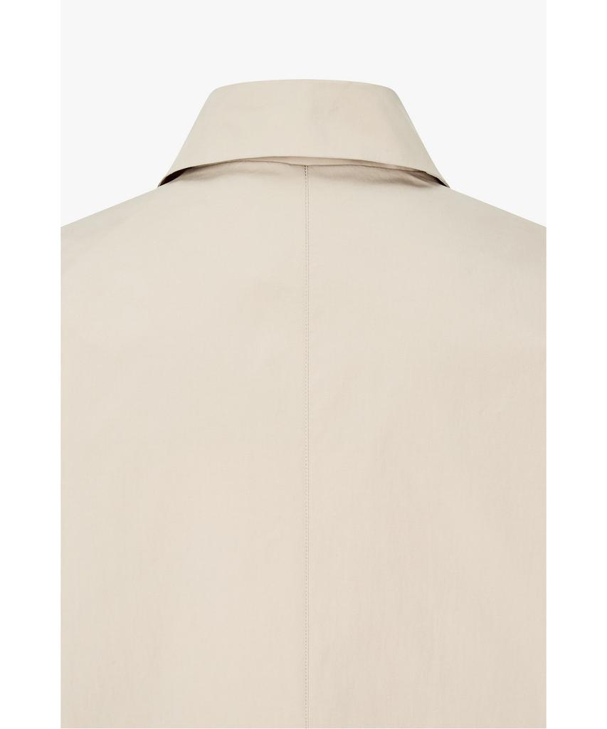 Man On The Boon Hidden Button-Up Paper Yarn Coat_Beige 4716109002