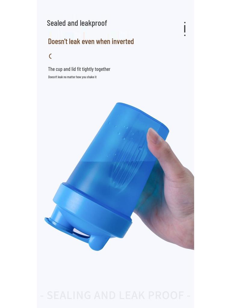 400 мл Персонализированный шейкер для протеина для спорта, фитнеса и соевого молока с возможностью нанесения логотипа