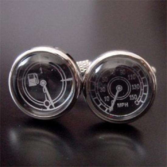 Запонки Kamakura Cufflinks Workshop Топливная система Спидометр Запонки 2 ew040 & (Запонки)